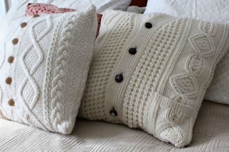 Как сшить диванную подушку своими руками из старых вещей по выкройкам и схемам